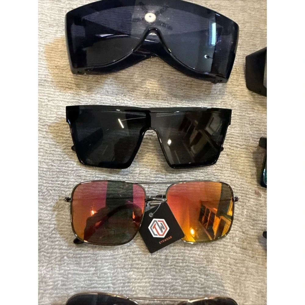 Wholesale Lot 10 Pairs NEW Exclusive Men's LuxurySunglasses - Limited Supply HOT